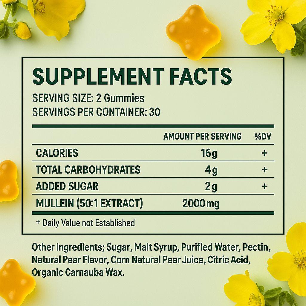 Mullein Gummies