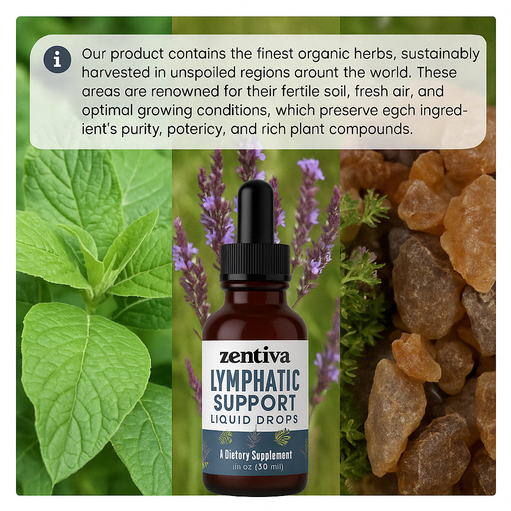 Organic Lymphatic Support Herbal Extract