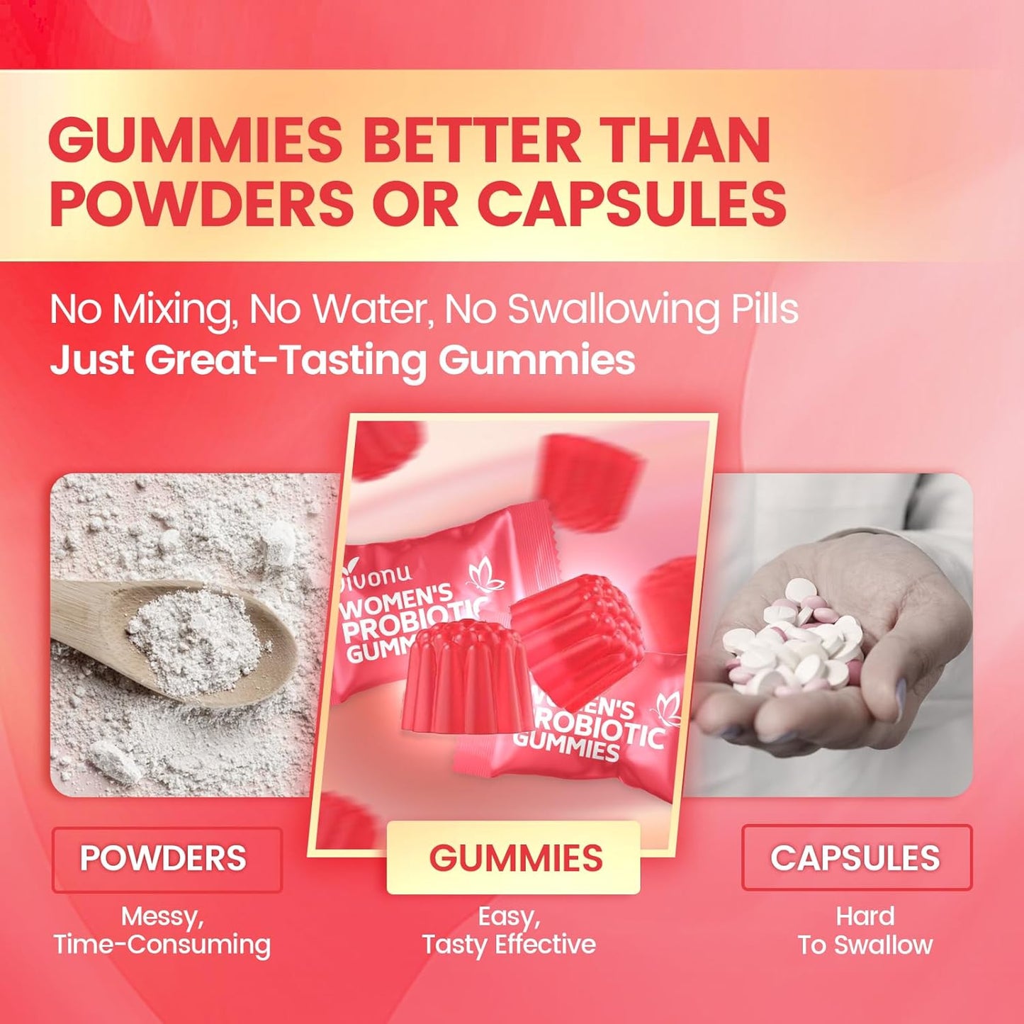 Cranberry Women's Probiotic Gummies