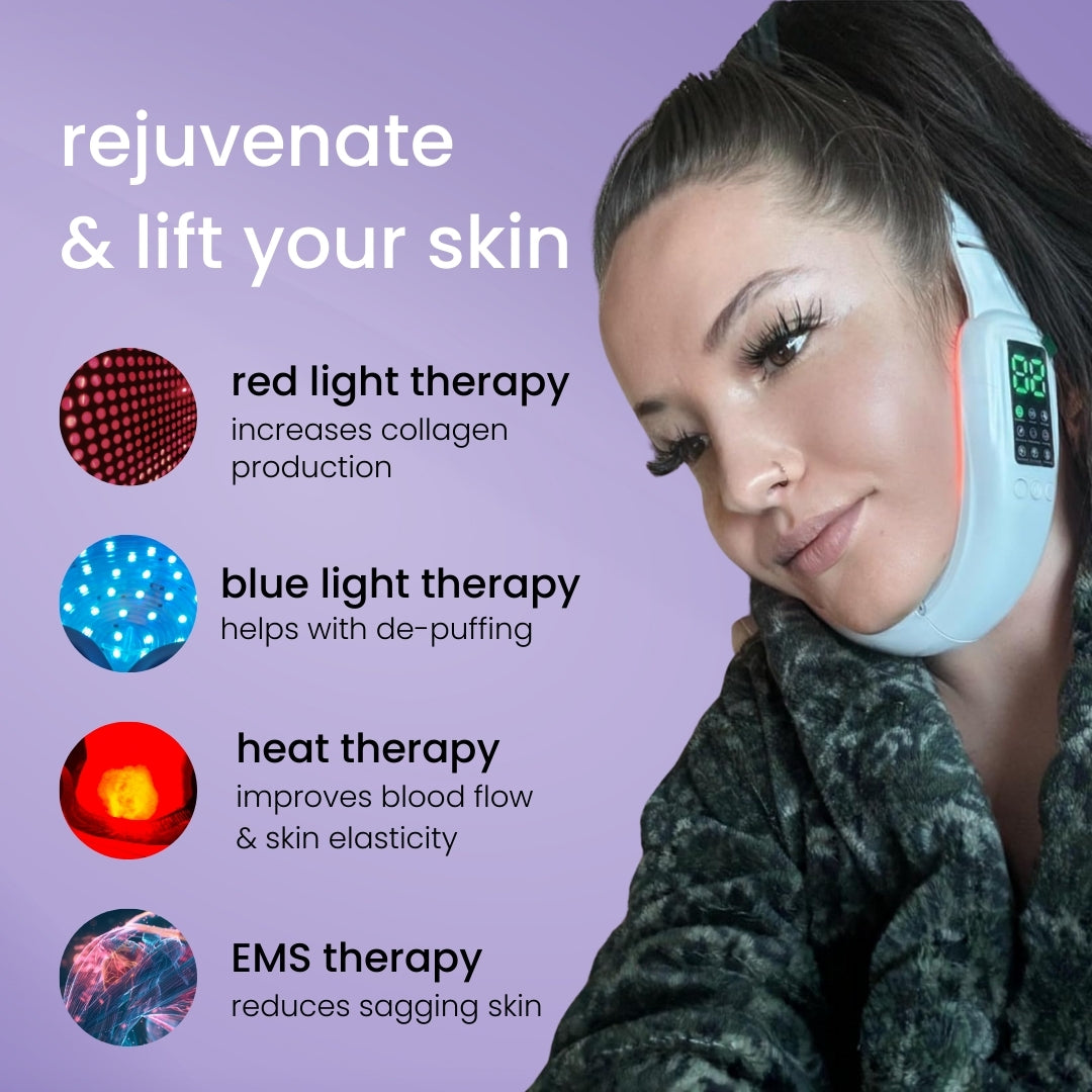 LuxeLift Heat Therapy & Massaging Sculpting Device