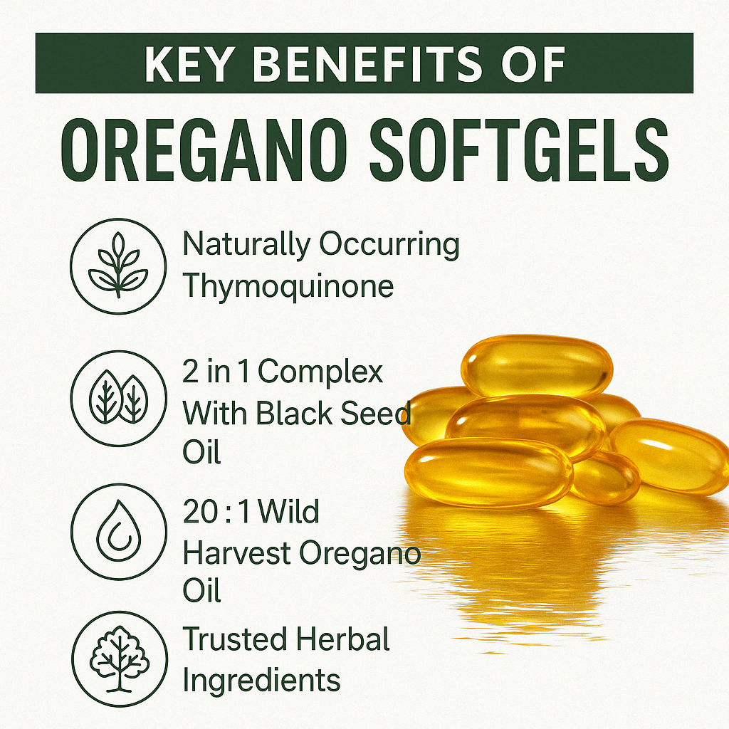 Oil of Oregano 300 Softgels