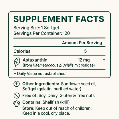 Astaxanthin Softgels