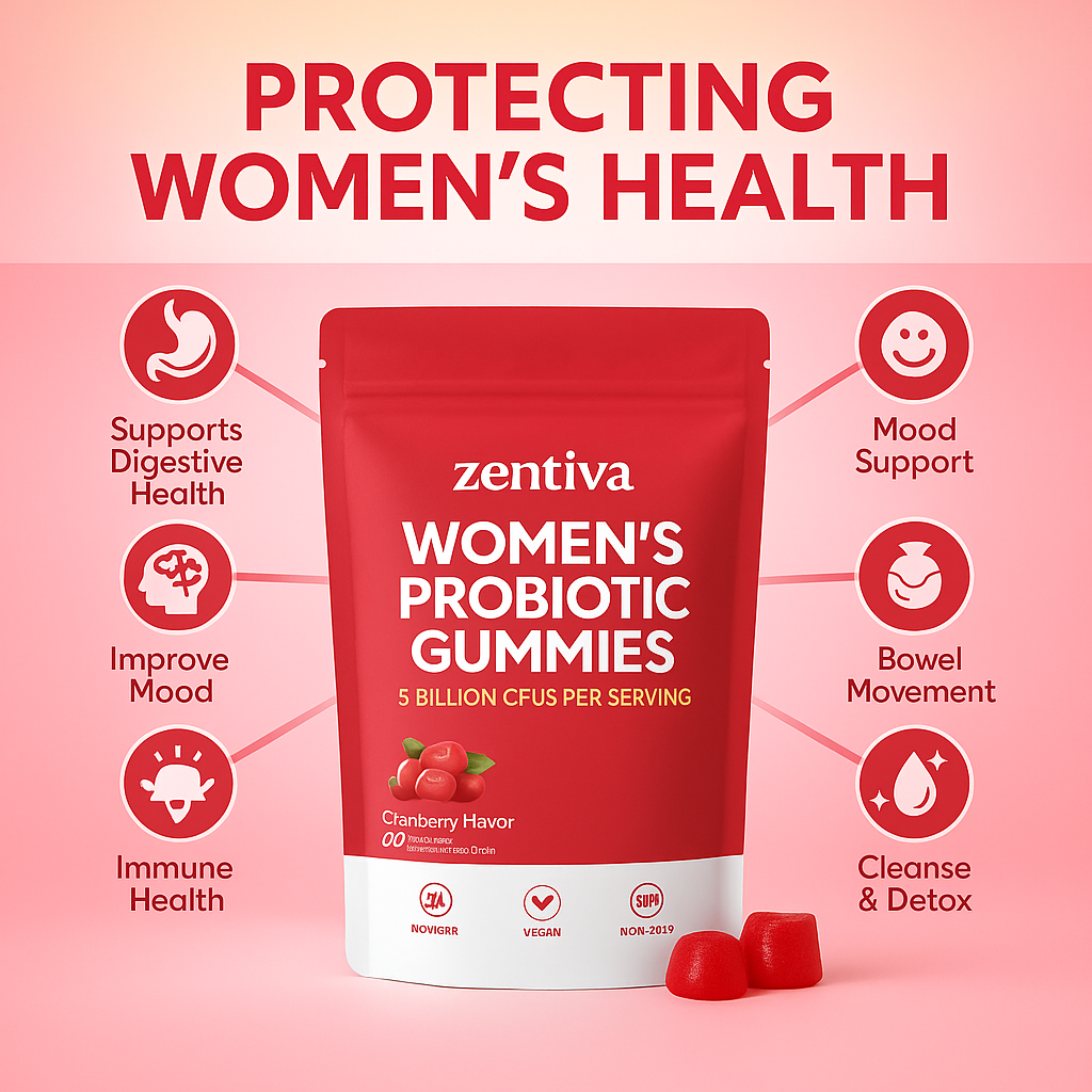Cranberry Women's Probiotic Gummies
