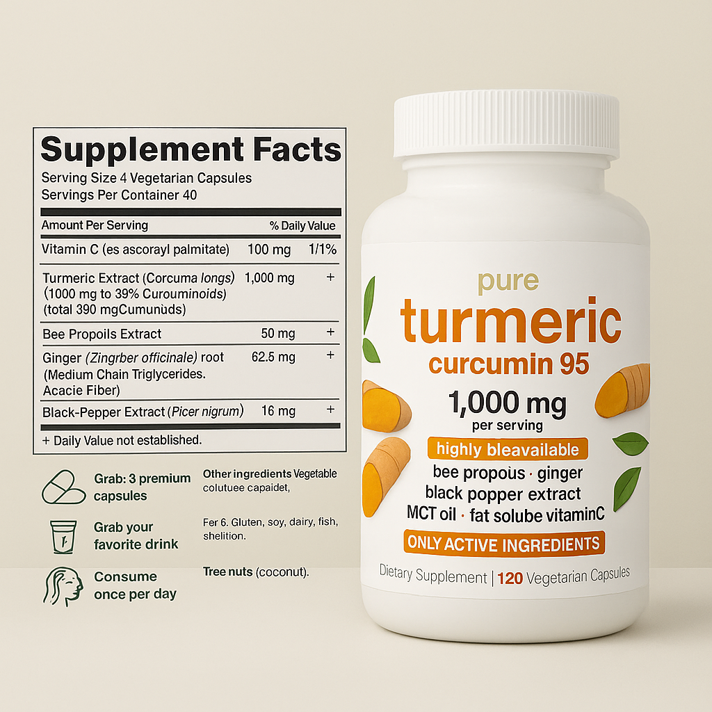 Turmeric Curcumin Capsules