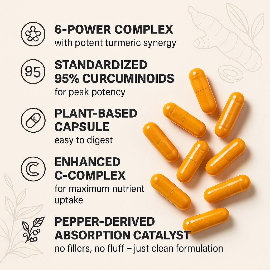 Turmeric Curcumin Capsules